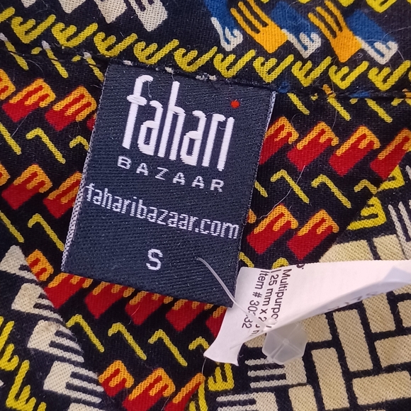 NWT Fahari Bazaar Sustainable Artsy Sz S Hand-dyed Handwoven Cotton Jumpsuit - Picture 9 of 16